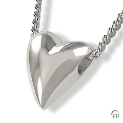 Assieraad zilver hart bol