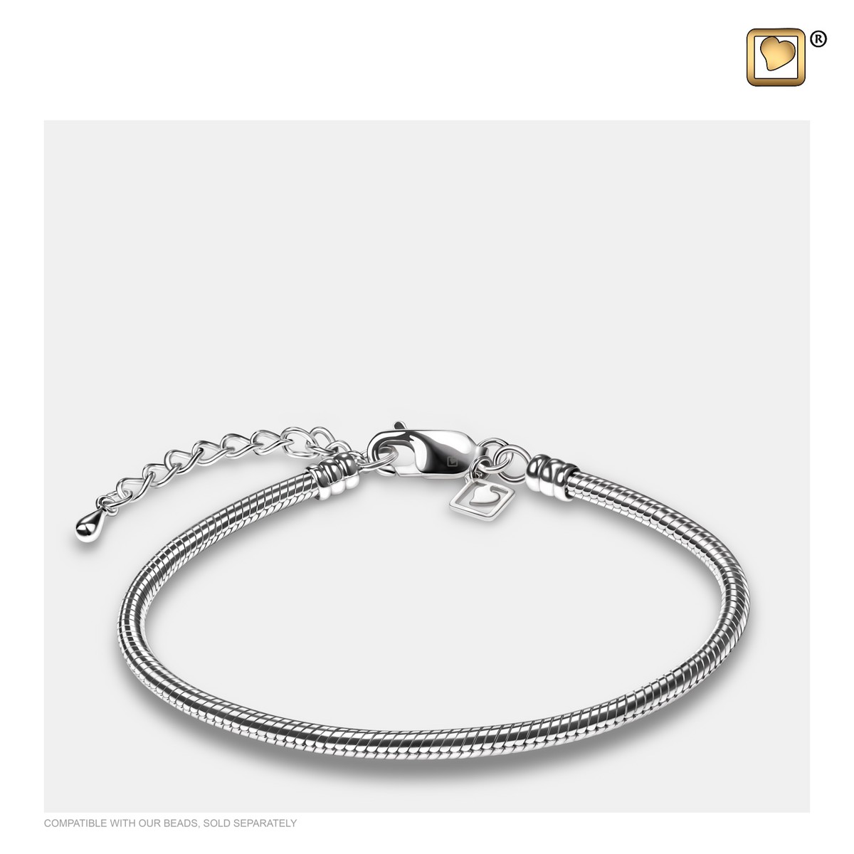 Bracelet 23cm 9,5inch Accessory Pol silver